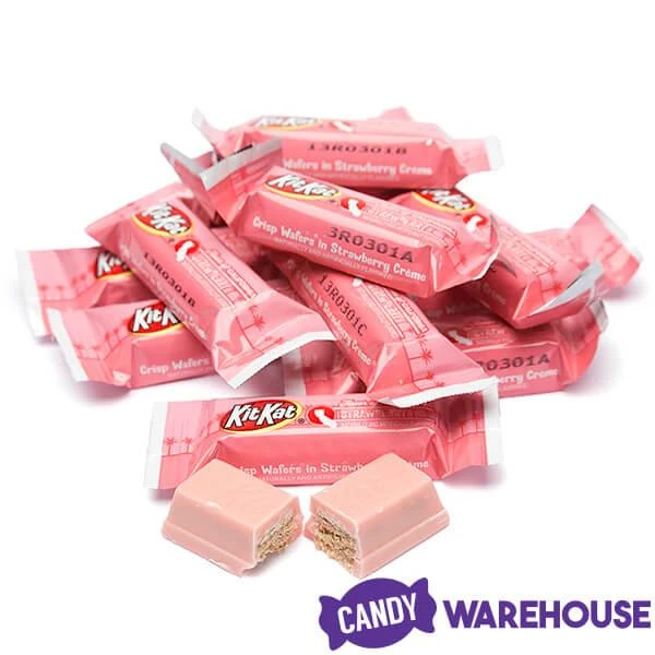 Kit Kat Miniatures Candy - Strawberry: 10-Ounce Bag 2 Kit Kat Miniatures Candy - Strawberry: 10-Ounce Bag - Image 2
