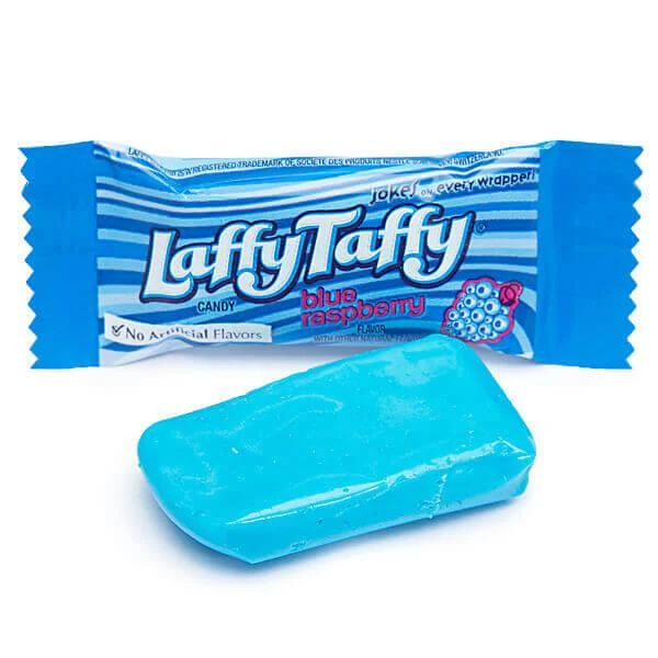 Laffy Taffy Candy - Blue Raspberry: 145-Piece Tub 1 Laffy Taffy Candy - Blue Raspberry: 145-Piece Tub