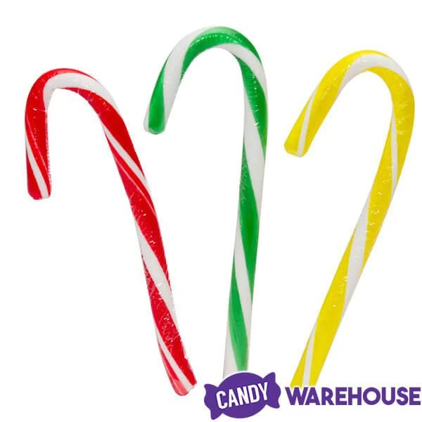 Lemonhead And Friends Assorted Candy Canes: 12-Piece Box 2 Lemonhead And Friends Assorted Candy Canes: 12-Piece Box - Image 2