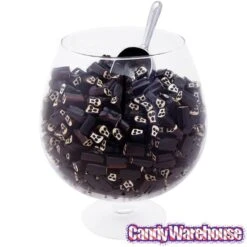 Licorice Skulls Candy: 5LB Bag -Candy Shop licorice skulls candy 5lb bag candy warehouse 3