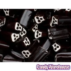 Licorice Skulls Candy: 5LB Bag -Candy Shop licorice skulls candy 5lb bag candy warehouse 4