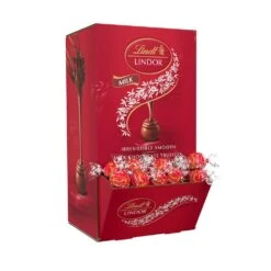 Lindt Chocolate Lindor Truffles - Milk Chocolate: 120-Piece Box -Candy Shop lindt chocolate lindor truffles milk chocolate 120 piece box candy warehouse 3