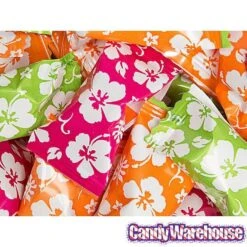 Luau Flower Wrapped Butter Mint Creams: 300-Piece Case -Candy Shop luau flower wrapped butter mint creams 300 piece case candy warehouse 3 b829e789 73c0 449a bf18 c9681221448d