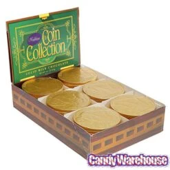 Madelaine Gold Foiled Buffalo Giant Milk Chocolate Coins: 60-Piece Box -Candy Shop madelaine gold foiled buffalo giant milk chocolate coins 60 piece box candy warehouse 3