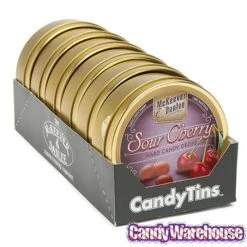 McKeever & Danlee Bon Bons Candy Tins - Sour Cherry: 6-Piece Box 6 McKeever & Danlee Bon Bons Candy Tins - Sour Cherry: 6-Piece Box -Candy Shop mckeever and danlee bon bons candy tins sour cherry 6 piece box candy warehouse 3
