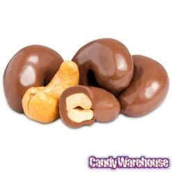 Milk Chocolate Covered Cashews Candy: 2LB Bag -Candy Shop milk chocolate covered cashews candy 2lb bag candy warehouse 3 0db23a84 d134 4000 88ef aee4e31d5b72
