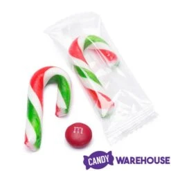 Mini Candy Canes - Red, Green, And White: 45-Piece Jar 14 Mini Candy Canes - Red, Green, And White: 45-Piece Jar -Candy Shop mini candy canes red green and white 45 piece jar candy warehouse 7