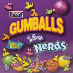 Nerds Candy Filled Gumballs: 700-Piece Case -Candy Shop nerds candy filled gumballs 700 piece case candy warehouse 5