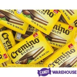 Nutresa Cremino Bicolore Hazelnut Flavored Cocoa Praline Candy Bars: 24-Piece Pack -Candy Shop nutresa cremino bicolore hazelnut flavored cocoa praline candy bars 24 piece pack candy warehouse 3