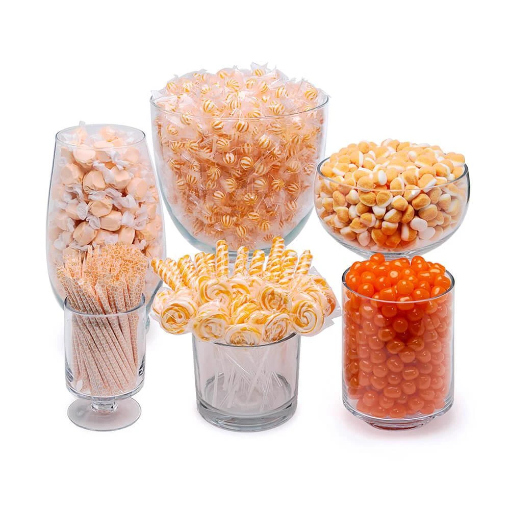 Orange Candy Bar Table Assortment 1 Orange Candy Bar Table Assortment