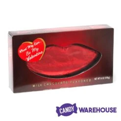 Palmer Red Foiled Giant Milk Chocolate Lips In Gift Box 5 Palmer Red Foiled Giant Milk Chocolate Lips In Gift Box -Candy Shop palmer red foiled giant milk chocolate lips in gift box candy warehouse 3