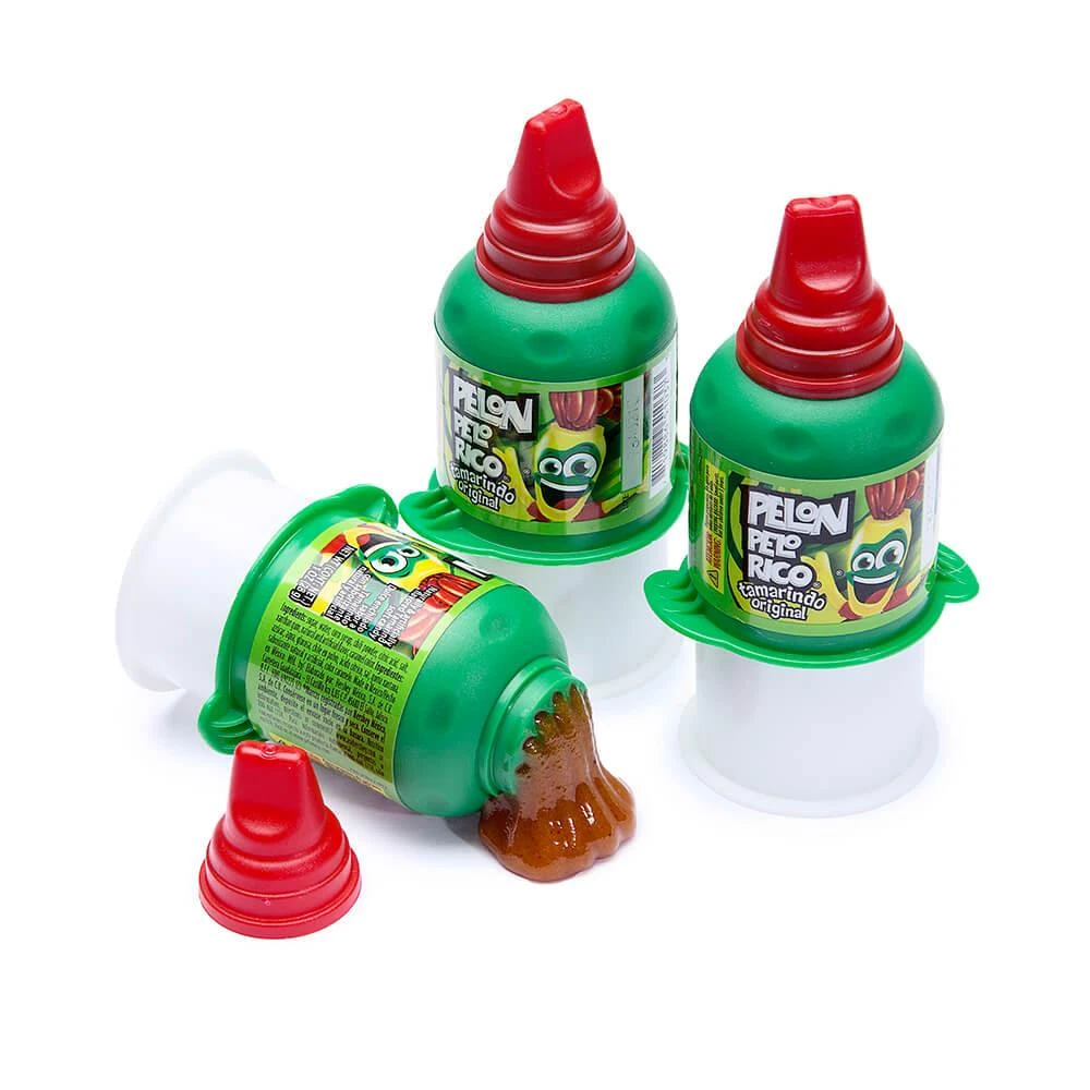Pelon Pelo Rico Tamarind Candy Dispensers: 36-Piece Display 1 Pelon Pelo Rico Tamarind Candy Dispensers: 36-Piece Display