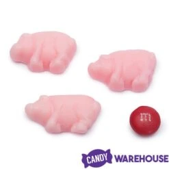 Pink Gummy Piglets: 1KG Bag -Candy Shop pink gummy piglets 1kg bag candy warehouse 4