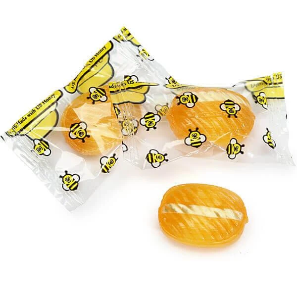 Primrose Double Honey Bee Hard Candy: 5LB Bag 1 Primrose Double Honey Bee Hard Candy: 5LB Bag
