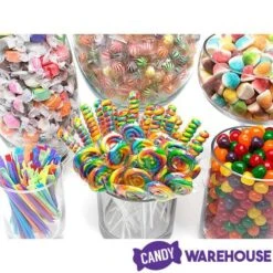 Rainbow Candy Bar Table Assortment -Candy Shop rainbow candy bar table assortment candy warehouse 3