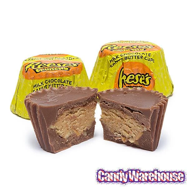 Reese's Crunchy Peanut Butter Cups Miniatures: 18-Ounce Bag 4 Reese's Crunchy Peanut Butter Cups Miniatures: 18-Ounce Bag - Image 4