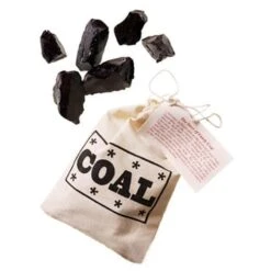 Sack Of Coal Black Cinnamon Candy