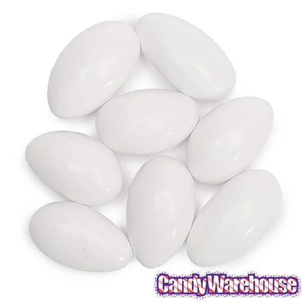 Sconza Jordan Almonds - White: 5LB Bag 4 Sconza Jordan Almonds - White: 5LB Bag - Image 4