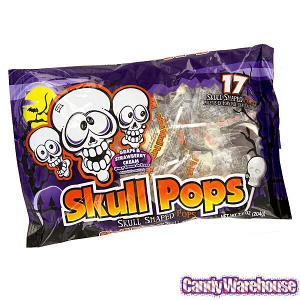 Skull Pops: 15-Piece Bag 3 Skull Pops: 15-Piece Bag - Image 3