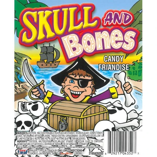 Skulls And Bones Candy: 2LB Bag 2 Skulls And Bones Candy: 2LB Bag - Image 2