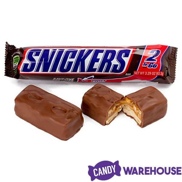 Snickers 2 To Go King Size Candy Bars: 24-Piece Box 3 Snickers 2 To Go King Size Candy Bars: 24-Piece Box - Image 3