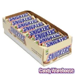 Best Seller -Candy Shop snickers almond candy bars 24 piece box candy warehouse 2