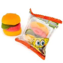 SpongeBob Gummy Krabby Patties Candy Packs - Original: 40-Piece Bag