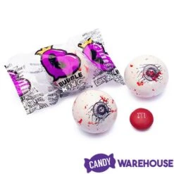Spooky Eyes Bubble Gum Eyeballs - Wrapped: 100-Piece Bag -Candy Shop spooky eyes bubble gum eyeballs wrapped 100 piece bag candy warehouse 3