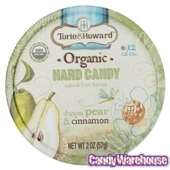 Torie And Howard Hard Candy Tins - D'anjou Pear & Cinnamon: 8-Piece Box -Candy Shop torie and howard hard candy tins d anjou pear and cinnamon 8 piece box candy warehouse 3