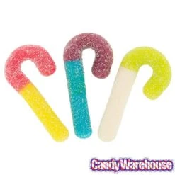 Trolli Sour Brite Mini Canes Jelly Candy Canes: 9-Ounce Bag -Candy Shop trolli sour brite mini canes jelly candy canes 9 ounce bag candy warehouse 3