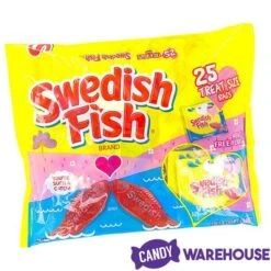 Valentine Swedish Fish Candy Treat Size Packs: 25-Piece Bag 6 Valentine Swedish Fish Candy Treat Size Packs: 25-Piece Bag -Candy Shop valentine swedish fish candy treat size packs 25 piece bag candy warehouse 3