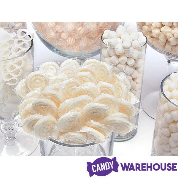 White Candy Bar Table Assortment 2 White Candy Bar Table Assortment - Image 2