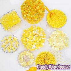 Yellow Candy Buffet Kit: 25 To 50 Guests -Candy Shop yellow candy buffet kit 25 to 50 guests candy warehouse 6